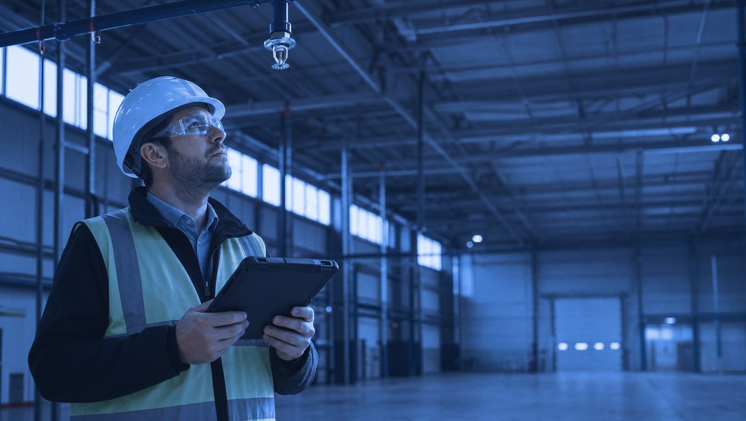Connected manufacturing and warehousing operation